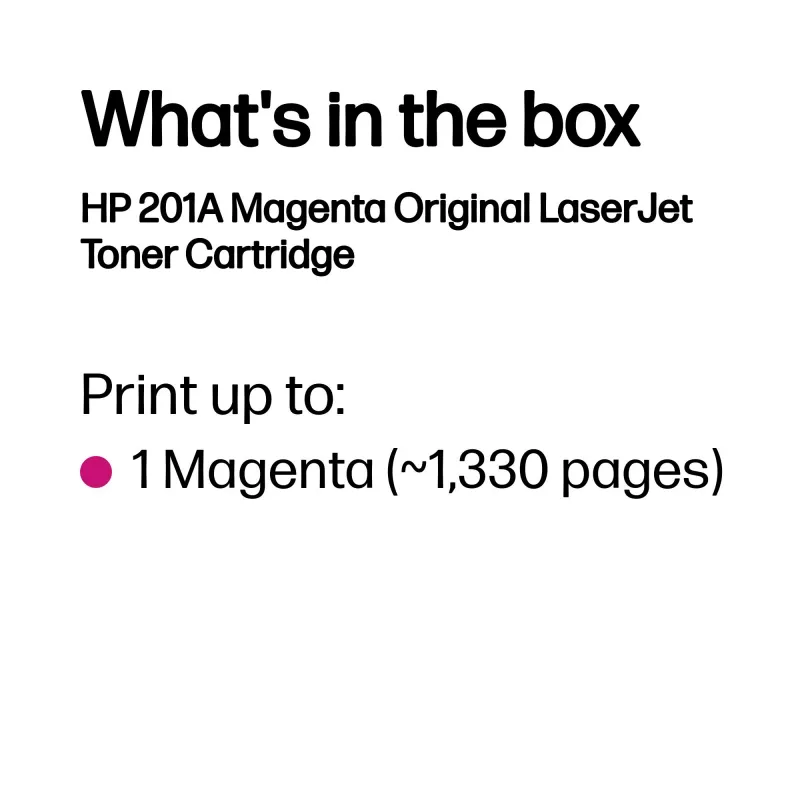 HP 201A raudonas originalus lazerinio spausdintuvo kasetė