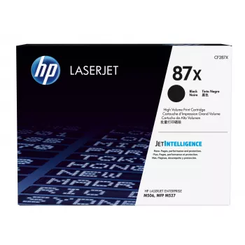 HP 87X didelės išeigos juodas originalus LaserJet kasečių rinkinys, 18000 puslapių, juoda, 1 vnt.