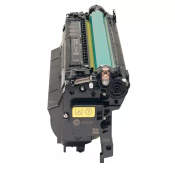 HP 657X didelės išeigos geltonas originalus LaserJet kasečių toneris