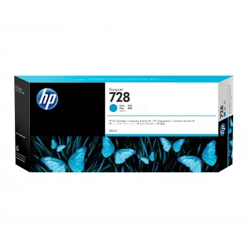 HP 728 300 ml žalsvai mėlyni rašalo kasetė DesignJet