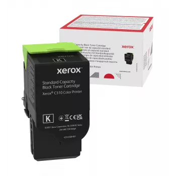 Xerox Genuine ® juodas standartinės talpos tonerių kasetė, skirta C310/C315 spalvotam spausdintuvui (3000 puslapių) - 006R04356