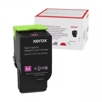 Xerox Genuine ® C310 spalvoto spausdintuvo / C315 daugiafunkcio spalvoto spausdintuvo purpurinis didelės talpos kasetė (5500 puslapių) - 006R04366