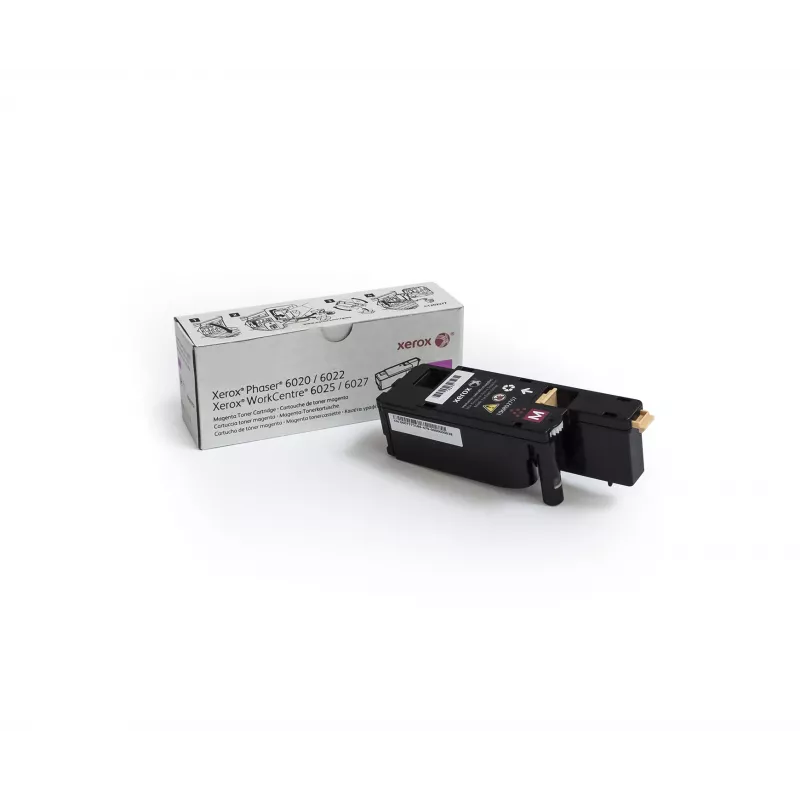 Xerox originalus Phaser® 6020/6022, WorkCentre® 6025/6027 purpurinis standartinės talpos tonerio kasetė (1000 puslapių) - 106R02757