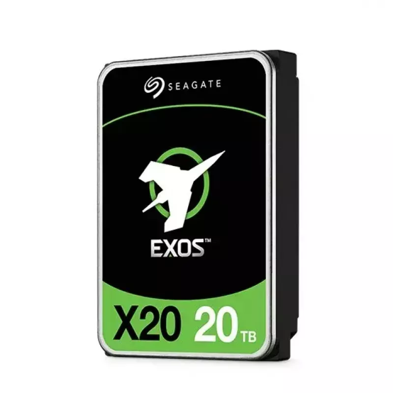Seagate Enterprise Exos X20 vidinis kietasis diskas 20 TB 7200 RPM 3,5 colio SATA III