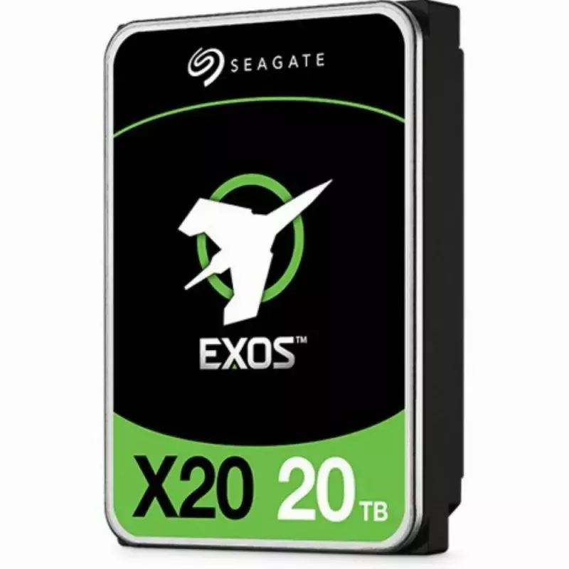 Seagate Enterprise Exos X20 vidinis kietasis diskas 20 TB 7200 RPM 3,5 colio SATA III