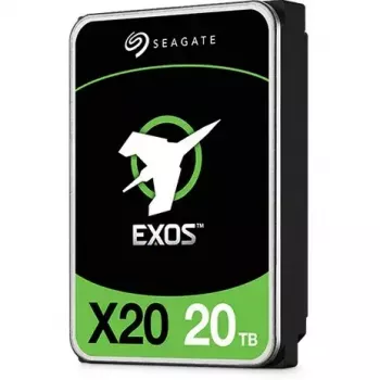 Seagate Enterprise Exos X20 vidinis kietasis diskas 20 TB 7200 RPM 3,5 colio SATA III
