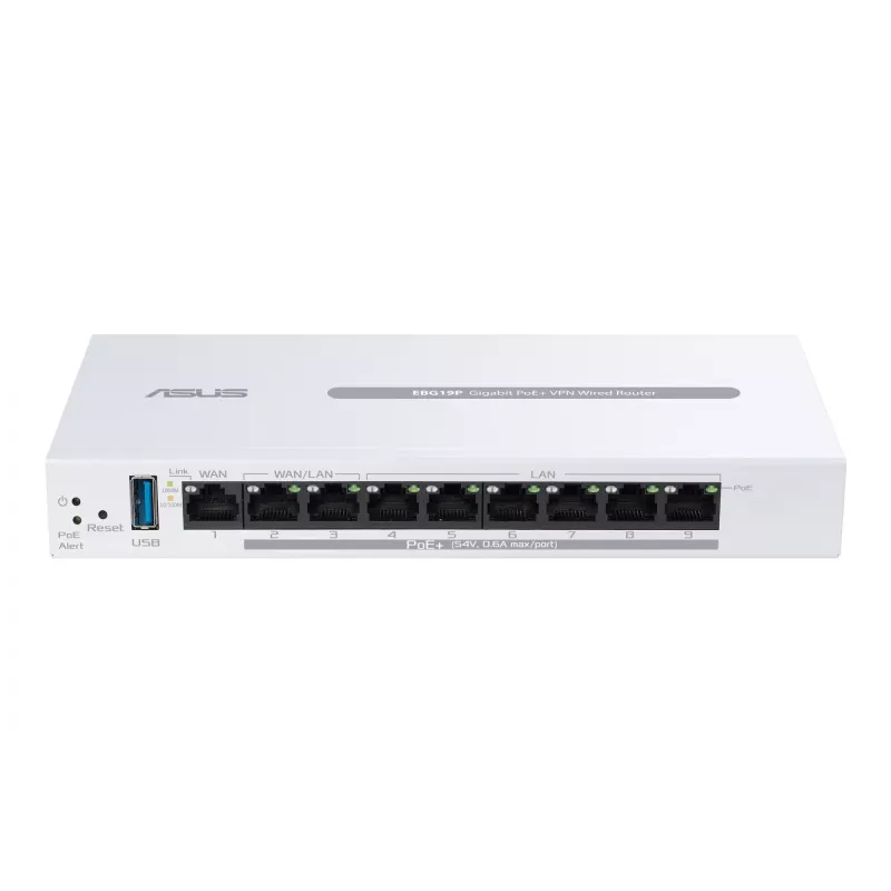 ASUS ExpertWiFi EBG19P laidinis maršrutizatorius Gigabit Ethernet Baltas