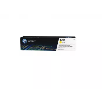 HP 130A geltona originali LaserJet kasetė, 1000 puslapių, 1 vnt.