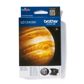 Originalus Brother LC1240BK kasetė, juoda, 1 vnt.