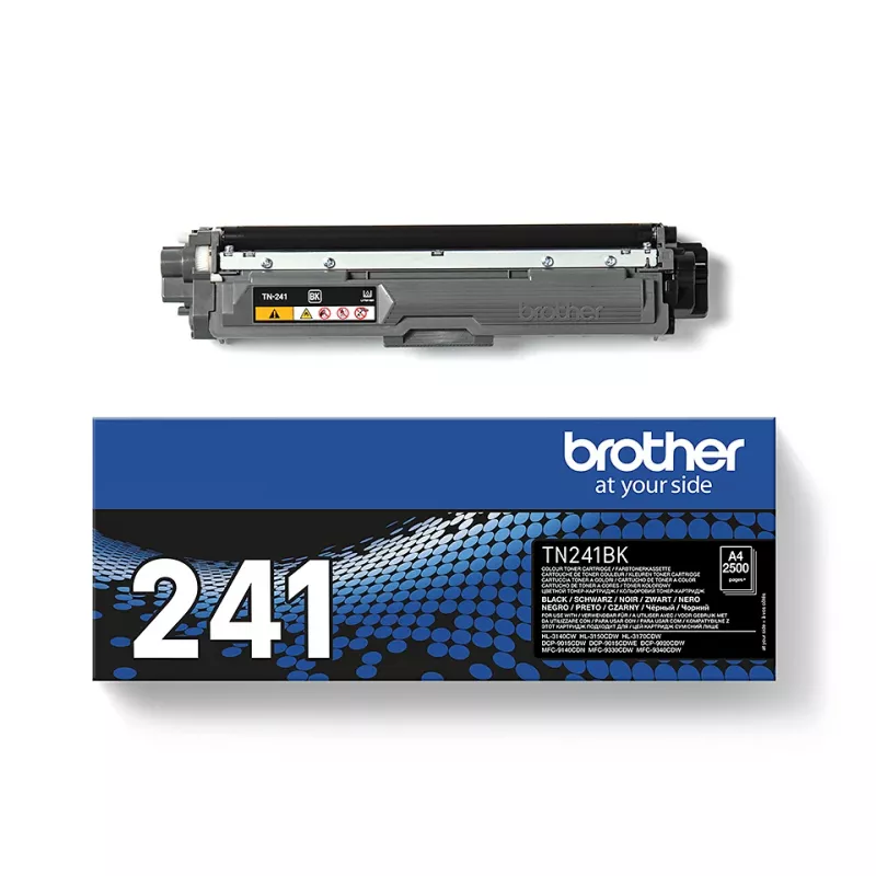 Kasetė su toneriu Brother TN-241BK juoda 1200 puslapių