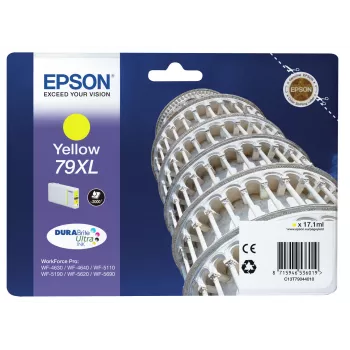 Rašalinė kasetė Epson 79XL C13T79044010 Geltona