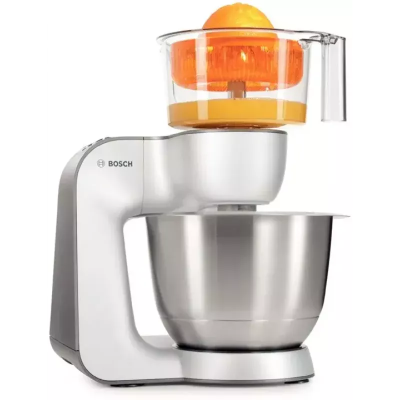 Virtuvinis kombainas Bosch Styline MUM 54251, 900 W, 3,9 L, nerūdijančio plieno dubuo, balta spalva