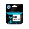 HP 301 Tri-color Original rašalo kasetė (3 spalvos, 150 puslapių)