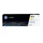 HP 201X didelės išeigos geltonas originalus LaserJet tonerių kasetė, 2300 puslapių, geltona, 1 vnt.