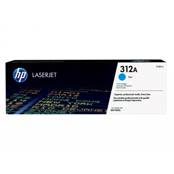 Dažų kasetė HP 312A CF381A 2500 puslapių Cyan