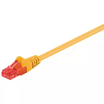 Goobay CAT 6 jungiamasis laidas U/UTP 0,5 m geltonas
