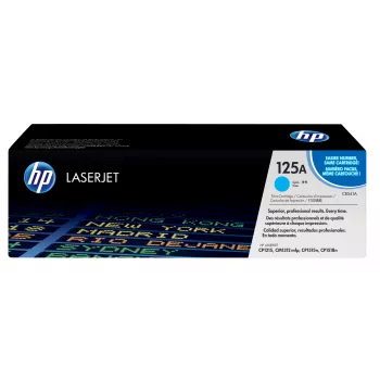 HP 125A Cyan Original LaserJet tonerio kasetė, 1400 puslapių, žydra, 1 vnt.
