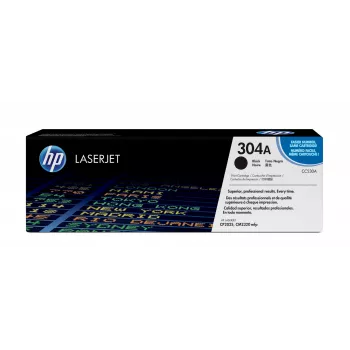 HP 304A juodas originalus LaserJet kasečių toneris, 3500 puslapių, 1 vnt.