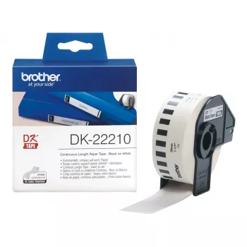 Brother DK22210 ištisinė popierinė juosta etiketėms