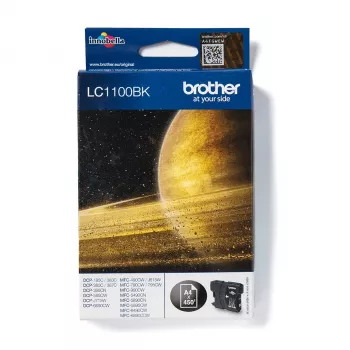 Brother LC1100BK juodos spalvos kasetė, originali, 1 vnt.