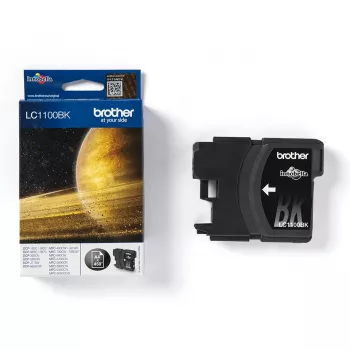 Brother LC1100BK juodos spalvos kasetė, originali, 1 vnt.