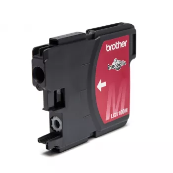 Kasetė Brother LC-1100M Raudona 325 puslapių (5,5 ml) DCP-385, DCP-585, DCP-715, MFC-290, MFC-490, MFC-615