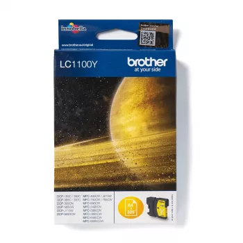 Originalus Brother LC1100Y geltonas kasetė, 1 vnt.