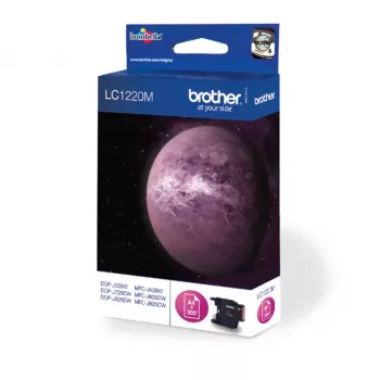 Rašalo kasetė Brother Ink LC 1220 Magenta LC1220M