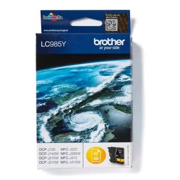 Originali Brother LC985Y geltona kasetė 1 vnt.