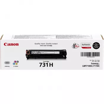 Kasetė Canon 731H 1 vnt Originali Juoda 6000 puslapių