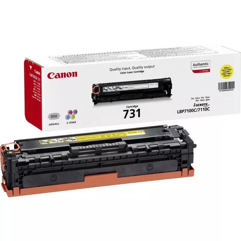 Canon 731 original geltonas toneris 1 vnt.