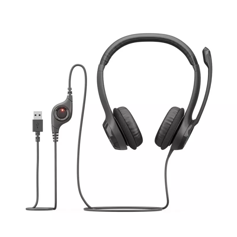 LOGITECH Ausinės H390 - USB-A - juodos