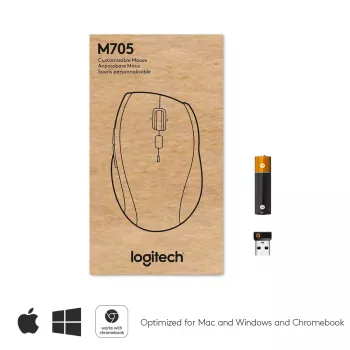 Belaidė pelė Logitech Marathon M705 RF