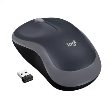 LOGITECH belaidė pelė M185 pilka