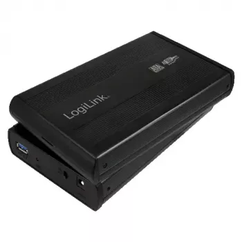 LogiLink Enclosure 3,5 inch S-SATA HDD USB 3.0 Alu - Speichergehäuse - 3.5 (8.9 cm)