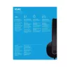 Ausinės Logitech H540 su įmontuotu mikrofonu, USB Type-A, juodos spalvos