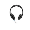 Ausinės Logitech H540 su įmontuotu mikrofonu, USB Type-A, juodos spalvos