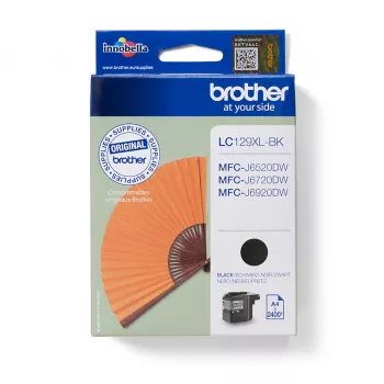 Originali Brother LC129XLBK juoda didelės talpos rašalo kasetė