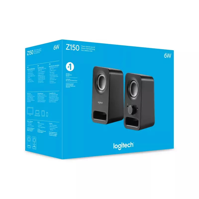 Multimedijos garsiakalbiai Logitech Z150, 5 W