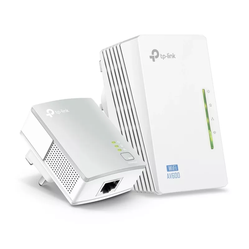 TP-Link Powerline 600 Wi-Fi išplėtimo rinkinys