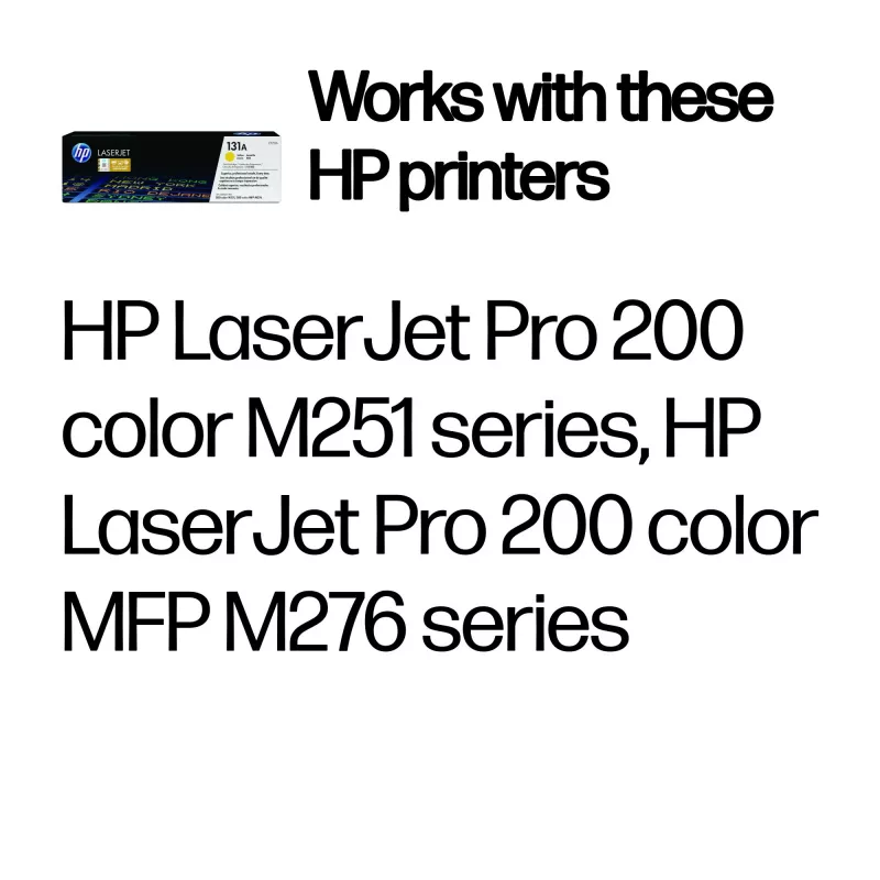 HP 131A geltona originali lazerinė kasetė