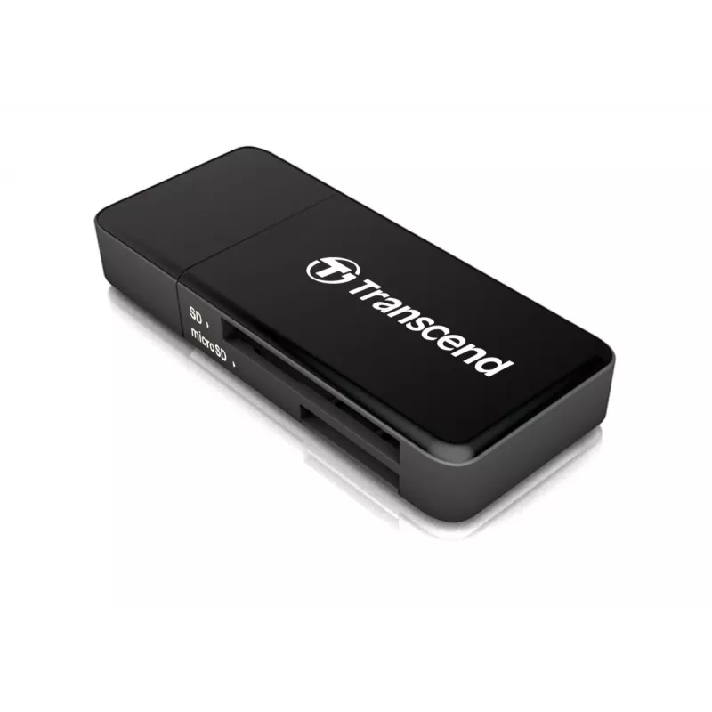 TRANSCEND Card Reader RDF5 USB 3.0 juodas