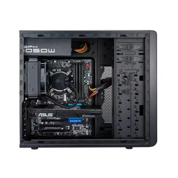 COOLER MASTER Korpusas Cooler Master Force 500 midi-tower ATX be maitinimo šaltinio juodas