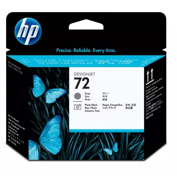 HP 72 Pilka ir Fotografinė Juoda DesignJet Spausdinimo Galvutė
