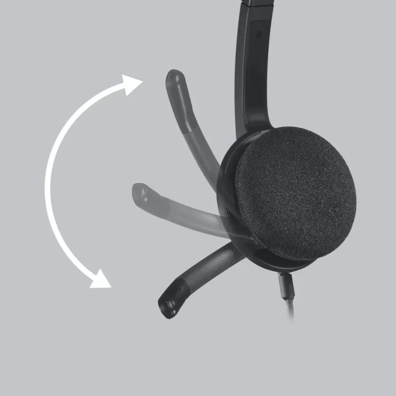 LOGITECH H340 - USB - Ausinės - Juodos