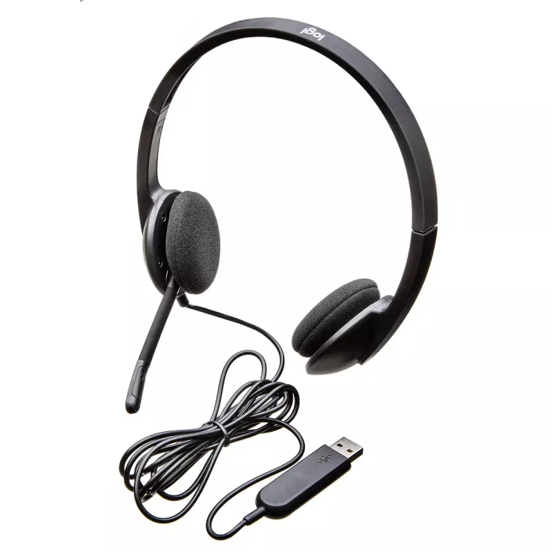 LOGITECH H340 - USB - Ausinės - Juodos