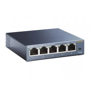 Nevaldomas jungiklis TP-Link TL-SG105 5 prievadų 10/100/1000Mbps