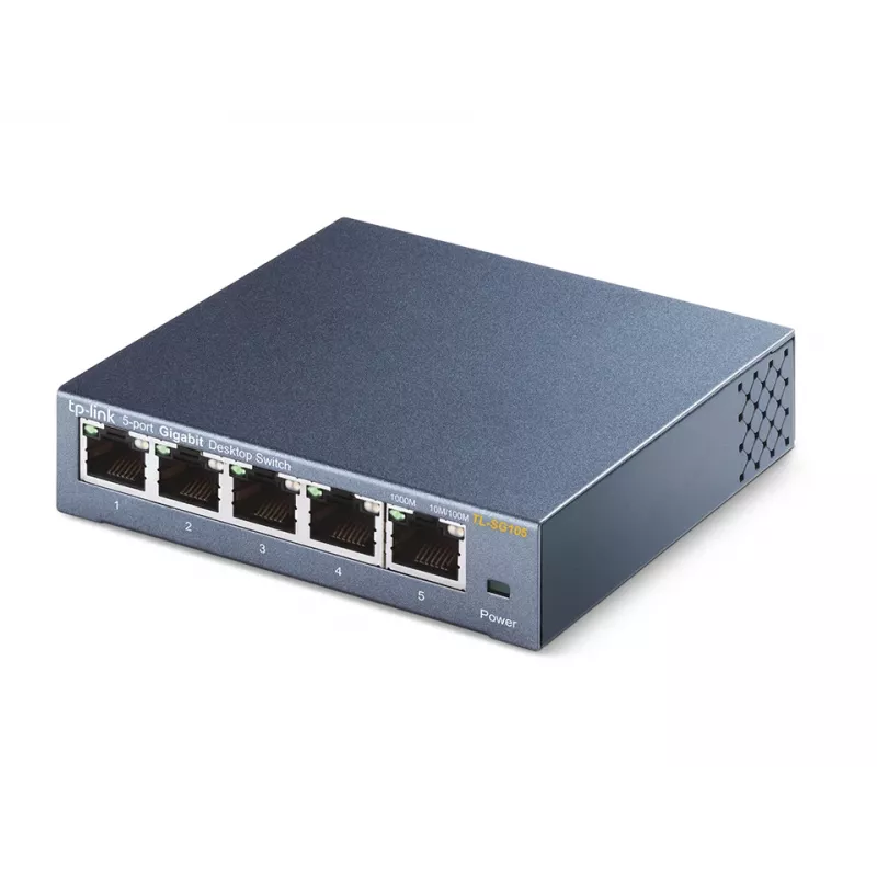 Nevaldomas jungiklis TP-Link TL-SG105 5 prievadų 10/100/1000Mbps