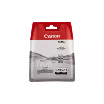 Kasetė Canon Ink 2932B012 PGI-520 Dvigubas komplektas Juoda