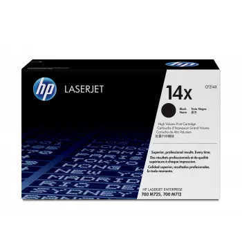 HP 14X didelės išeigos juodas originalus LaserJet kasetė, 17500 puslapių, juoda, 1 vnt.